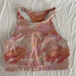Outdoor Voices pink camo sports bra size extra small